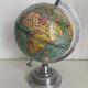 Vintage 1950 terrestrial globe Girard Barrère Forest - 29 cm