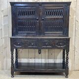 English credenza eighteenth in oak