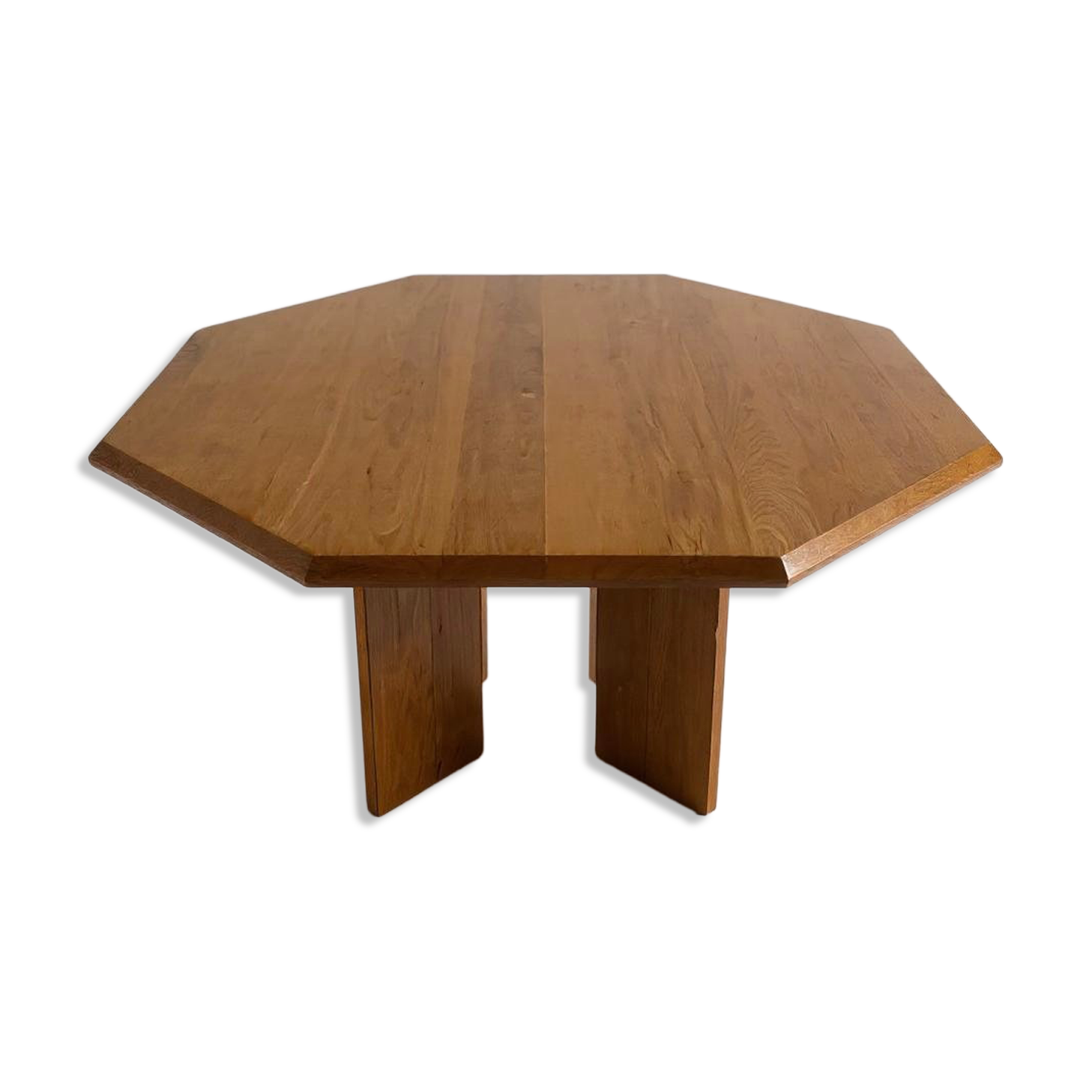 Vintage Octagonal Dining Table from Maison Regain, 1960