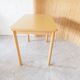 Table de cuisine en bois des années 1980