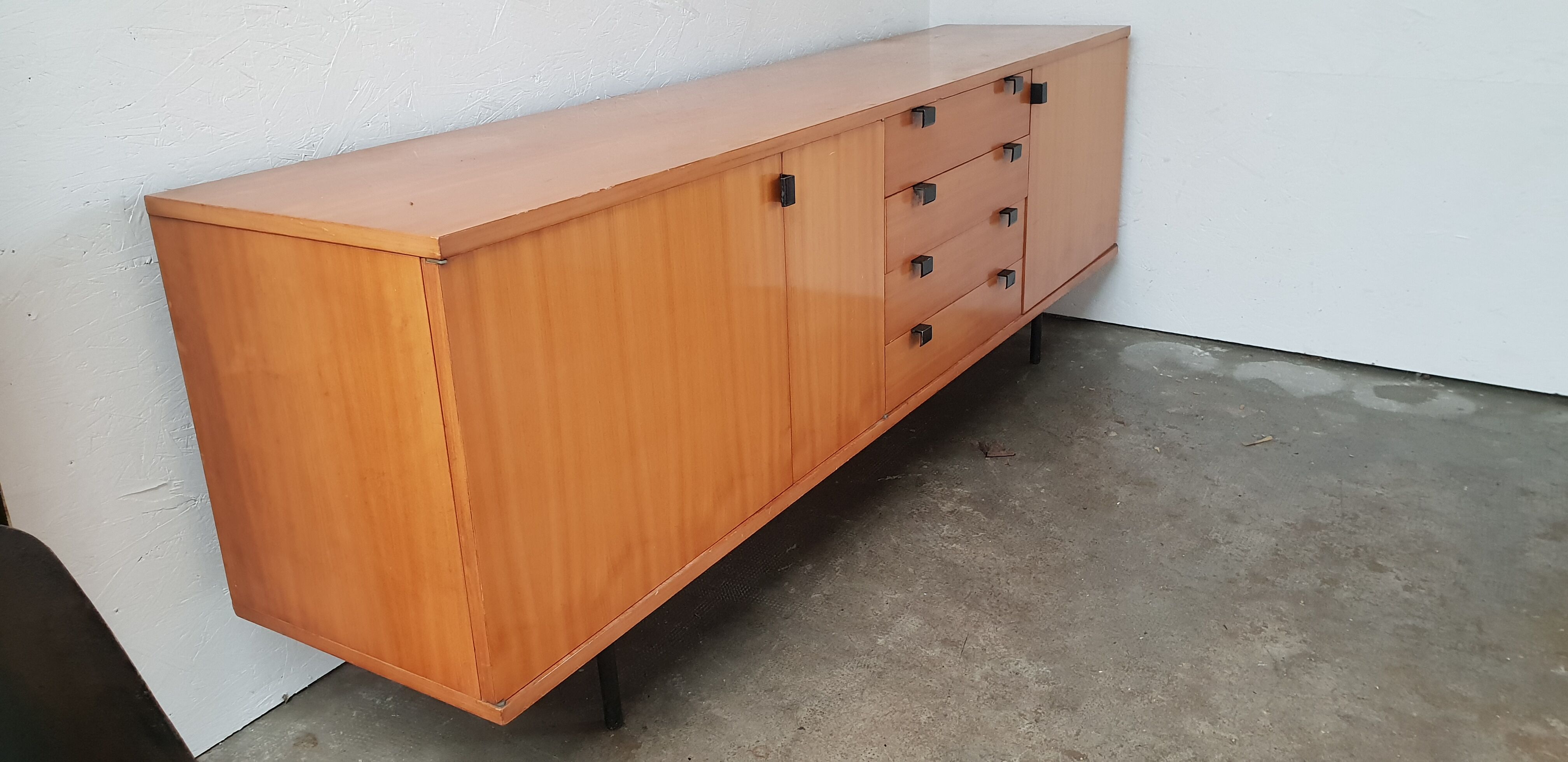 Enfilade bahut Alain Richard années 50 vintage