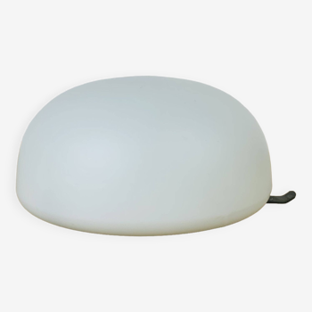 Vintage opaline ball wall light, half sphere