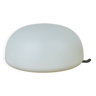 Vintage opaline ball wall light, half sphere