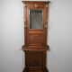 Antique coat rack in solid oak