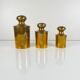 Set of 3 vintage brass boxes, 1960s-1970s