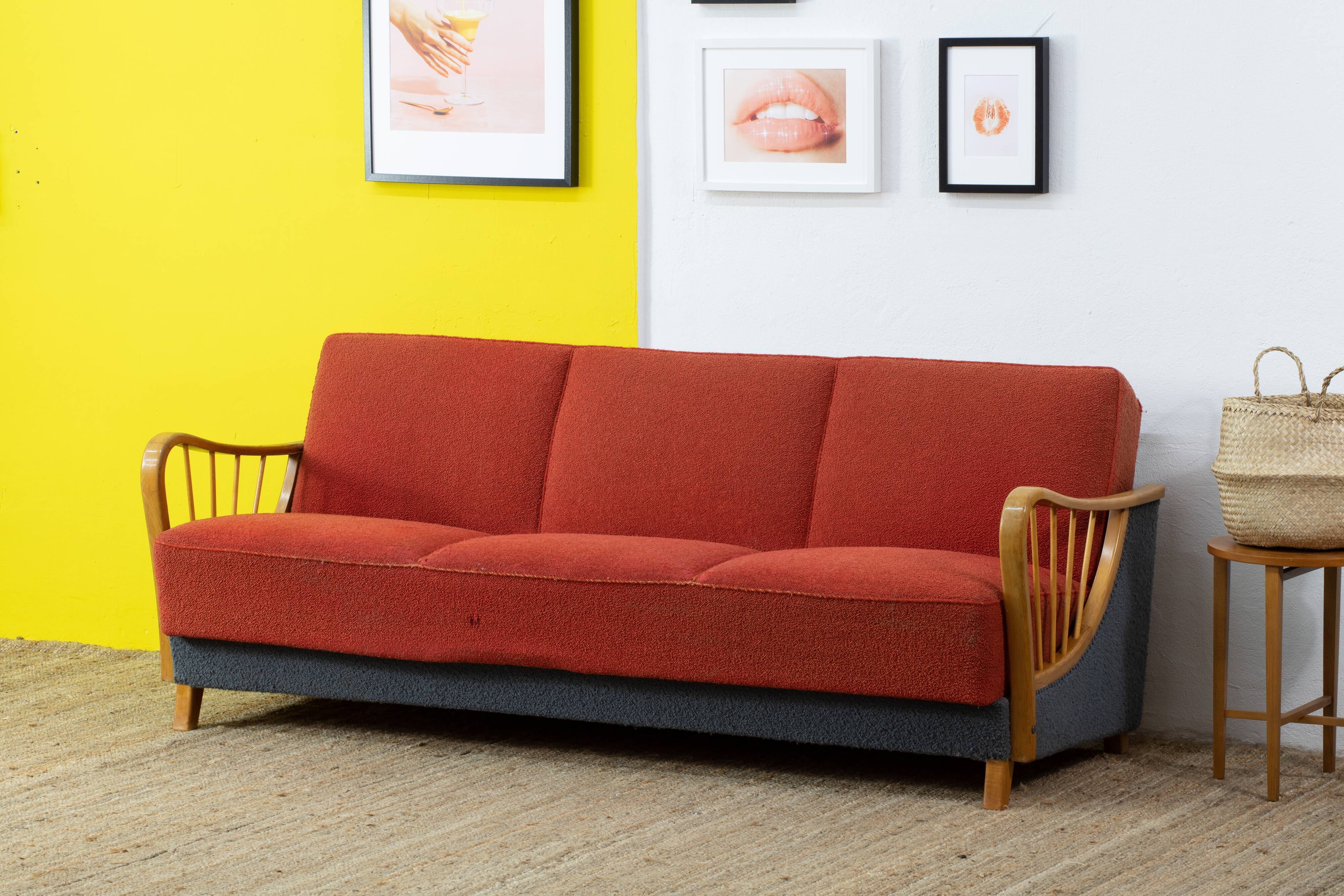 Vintage Scandinavian sofa 1960