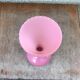 Former opaline rose col corolle vintage 70s vase