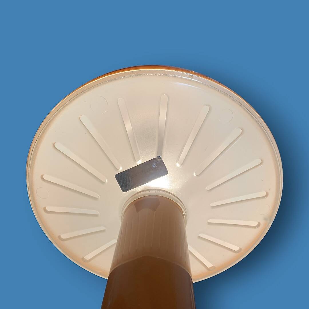 Vintage Skojig Ikea Mushroom Lamp – Cloud Orange – 90s