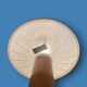 Vintage Skojig Ikea Mushroom Lamp – Cloud Orange – 90s