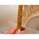 Gold “Graniglia” Leaf Murano Glass Wall Sconces in Venetian Style - a Pair