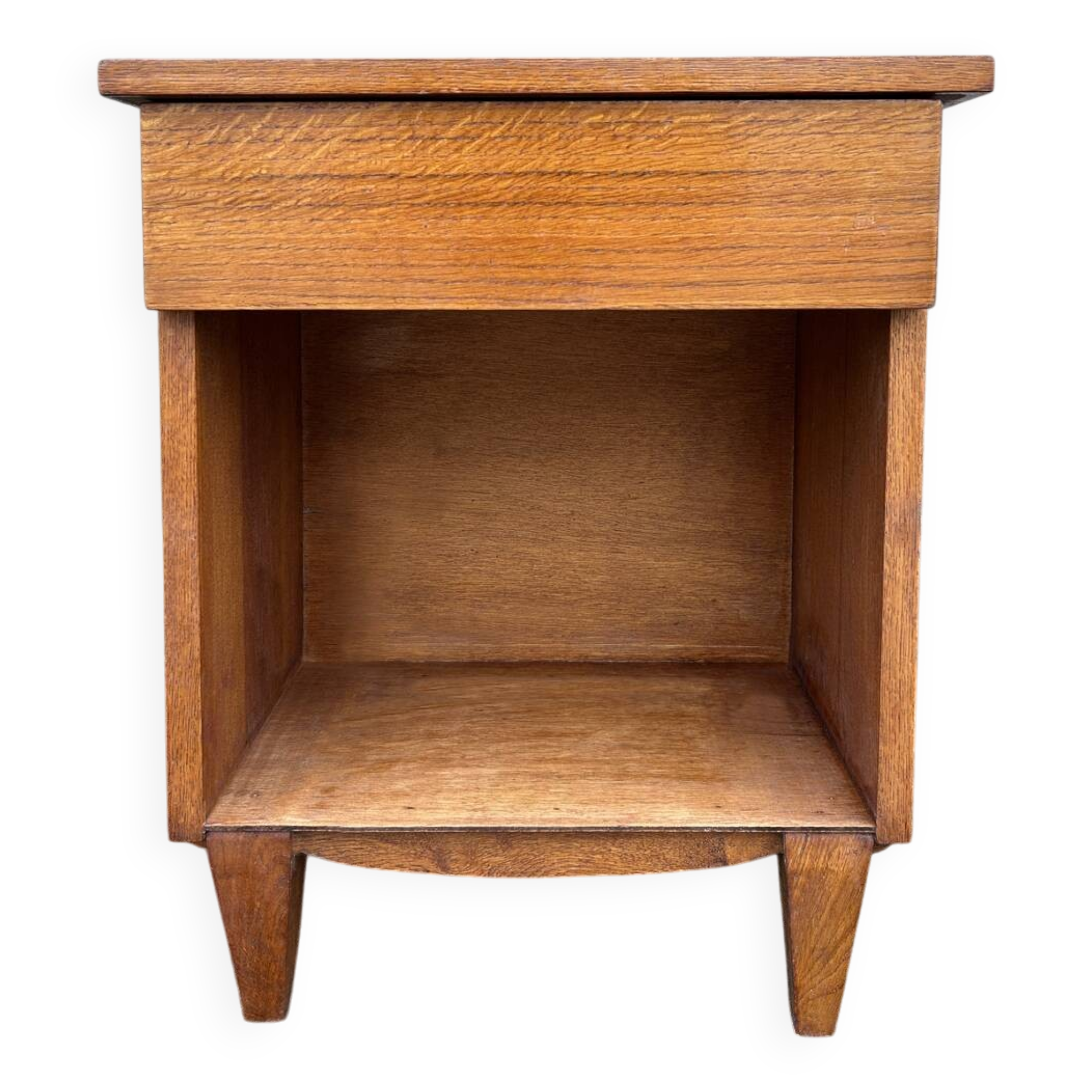 Table de chevet en bois, des années 50.