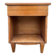 Table de chevet en bois, des années 50.