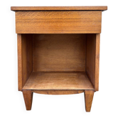 Wooden bedside table, from the 50s.