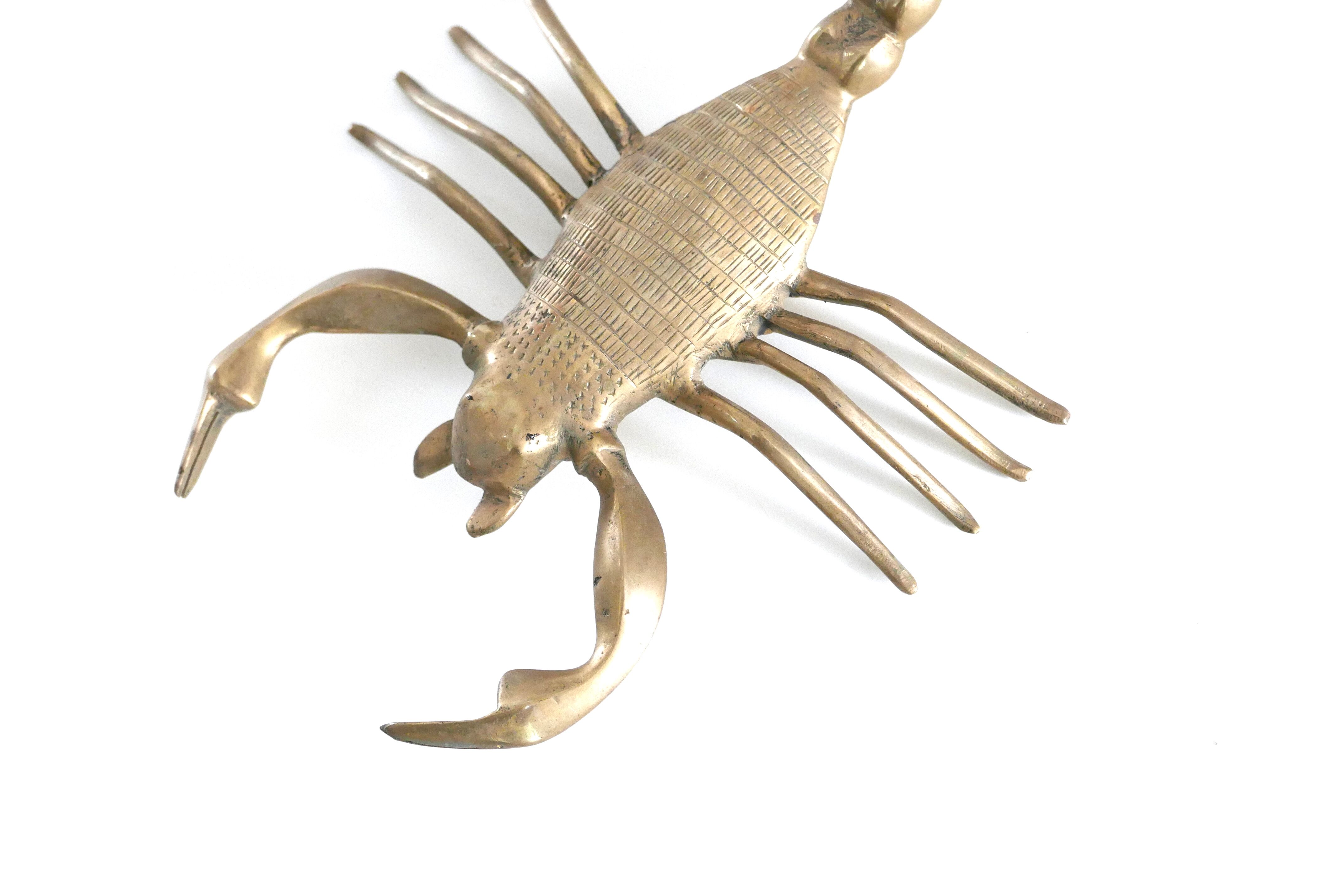 Brass scorpion, 1960s