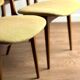 Lot de 5 chaises scandinaves vintage