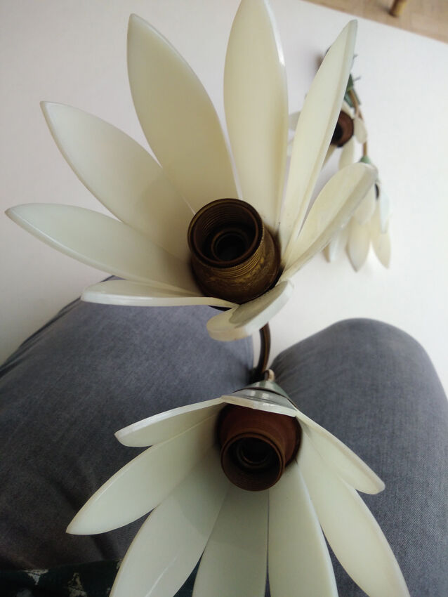 "Flower" wall sconces - 1950s/60s