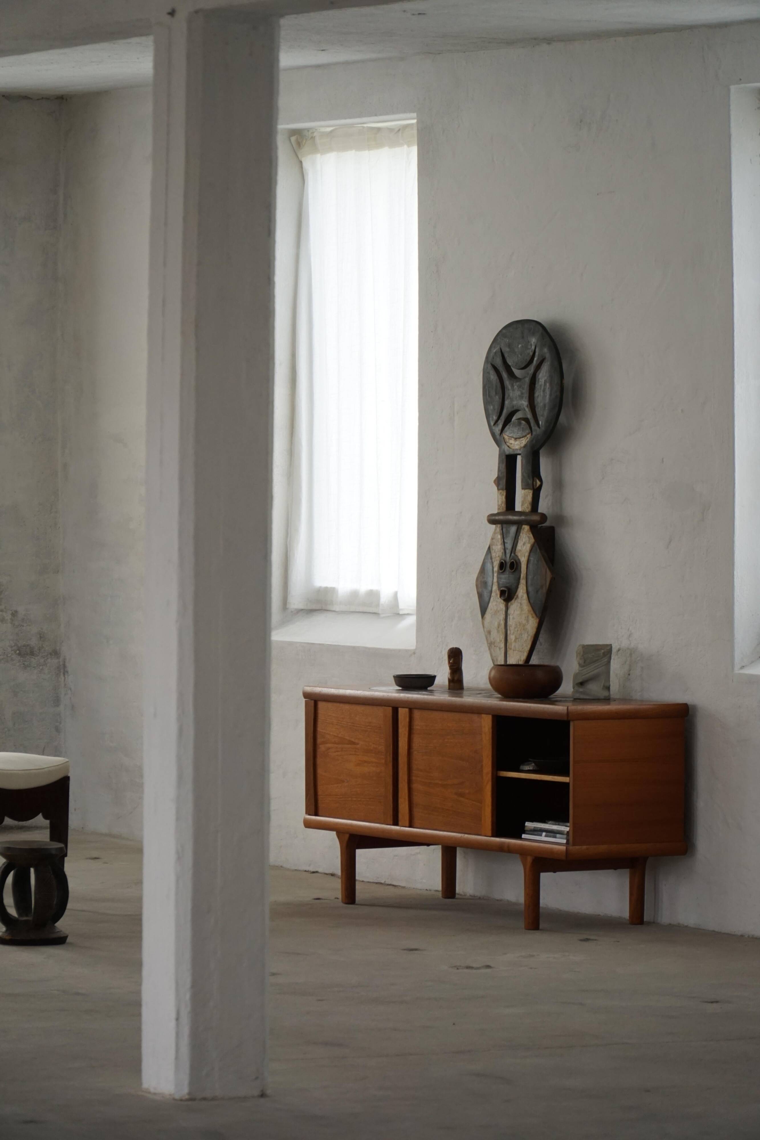 20th century, Bedu Nafana mask, carved wood, tribal art, decorative object