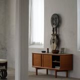 20th century, Bedu Nafana mask, carved wood, tribal art, decorative object