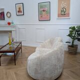 Pumpkin designer sofa by Pierre Paulin