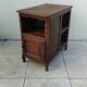 Vintage solid wood bedside sofa end