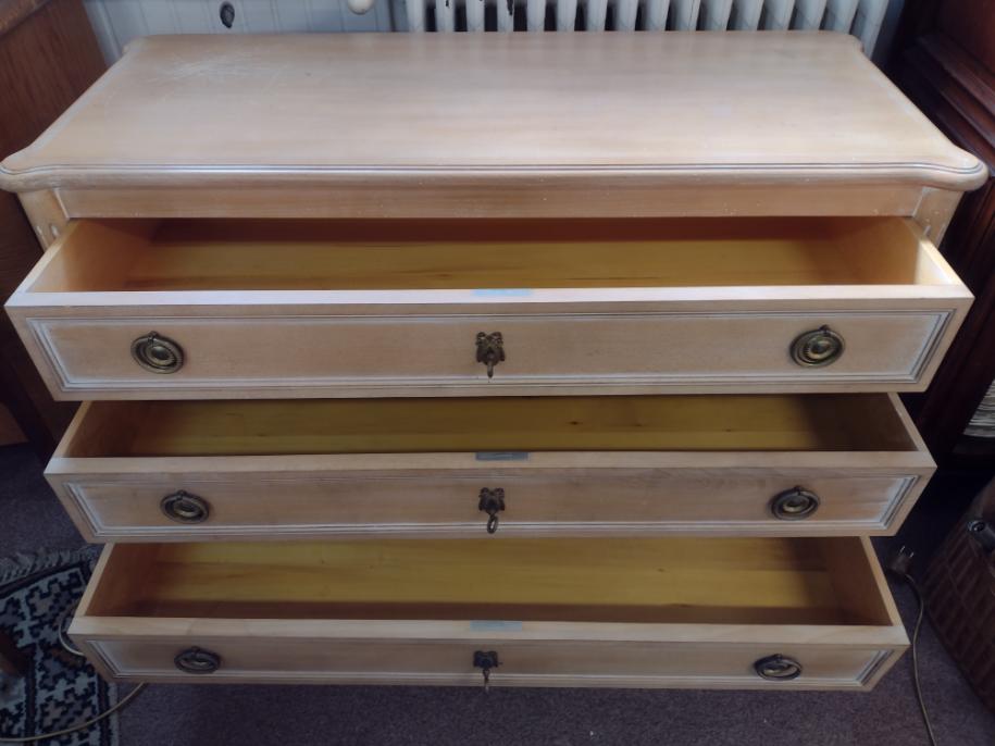 Louis XVI style chest of drawers