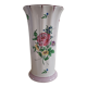 Vase en faïence de Lunéville décor Réverbère