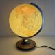 Vintage 1960 terrestrial globe JRO Verlag world map German - 35 cm