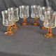 Set of 6 vintage Luminarc wine glasses