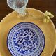 Duo Italian ceramic plates
