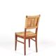 Audoux & Minet - Set of 4 vintage oak and rope chairs, circa 1950