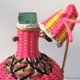 Vintage "scoubidou" bottle