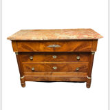 Commode empire mahogany blond