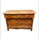 Commode empire acajou blond