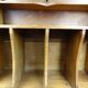 Walnut wall shelf, circa 1920/1930