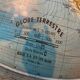 SEDIJE France illuminated terrestrial globe from the 70s