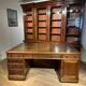 Large antique desk/partners desk