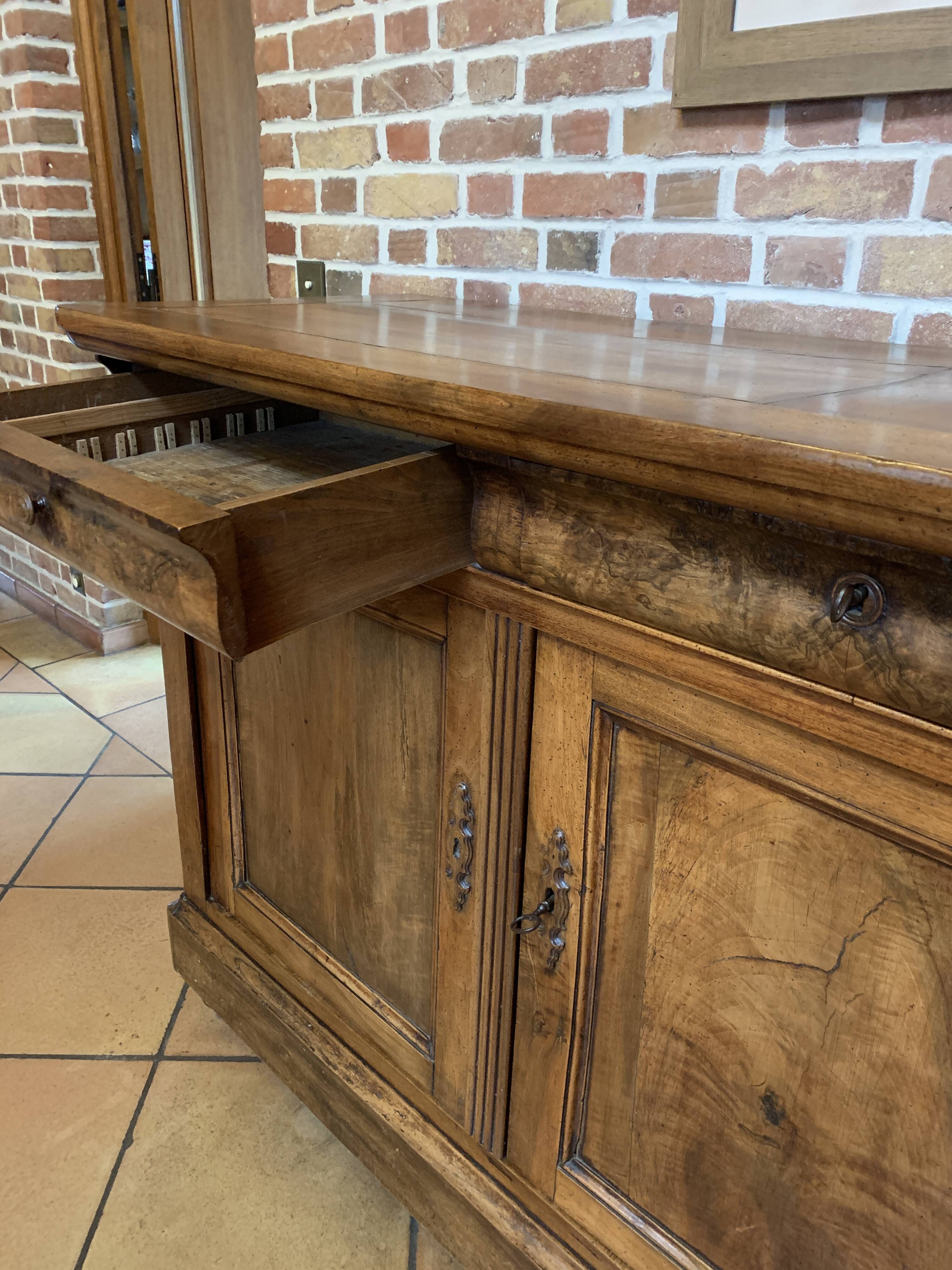 Louis Philippe buffet in solid wood