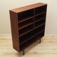 Mahogany bookcase, Danish design, 1970s, manufacturer: Omann Jun