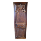 Old walnut door
