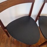 2 Frem Rojle tripod chairs by Hans Olsen