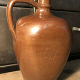 Pitcher in glazed stoneware marking CH