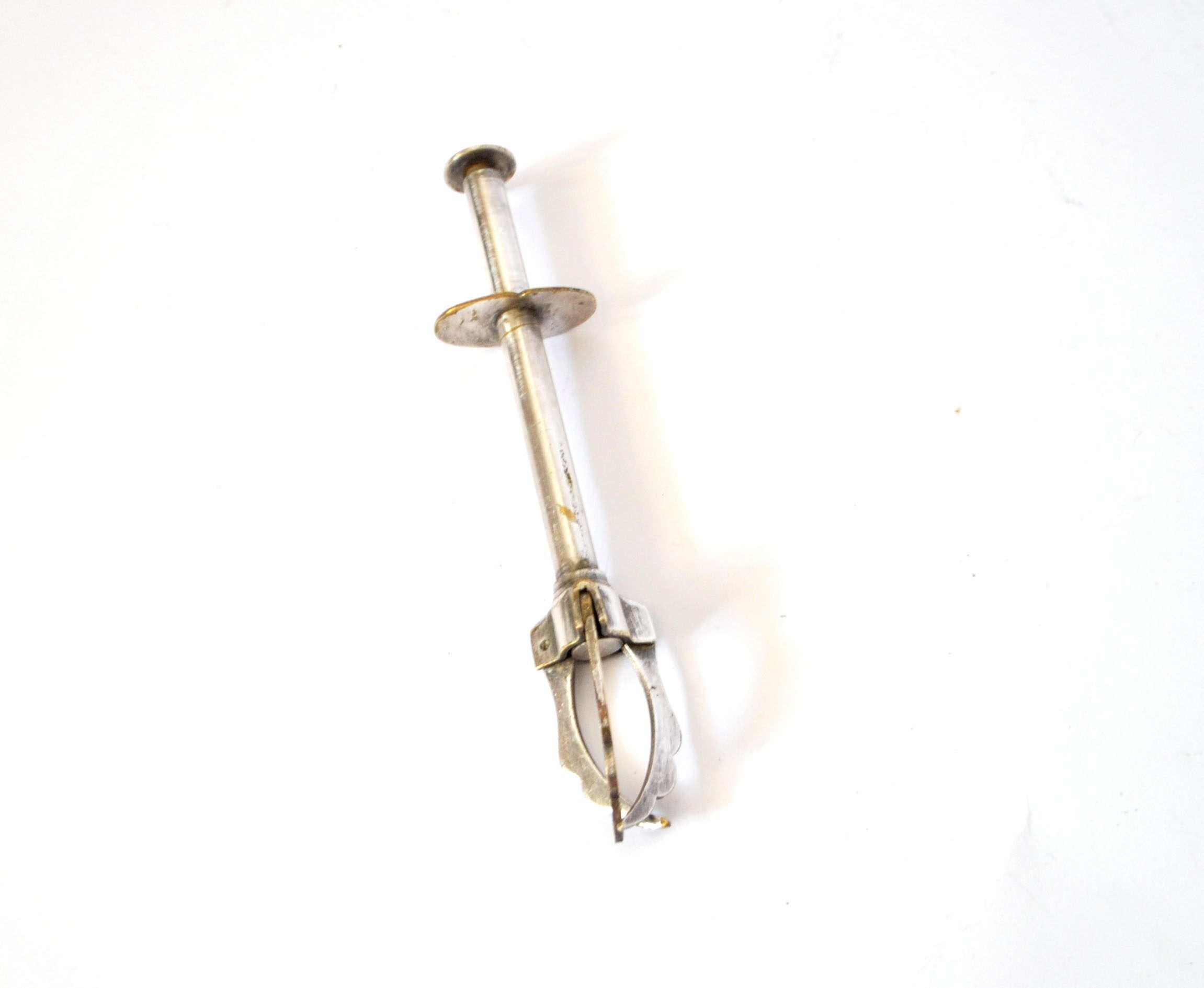 Vintage silver-plated ice sugar tongs "Crab Tongs"