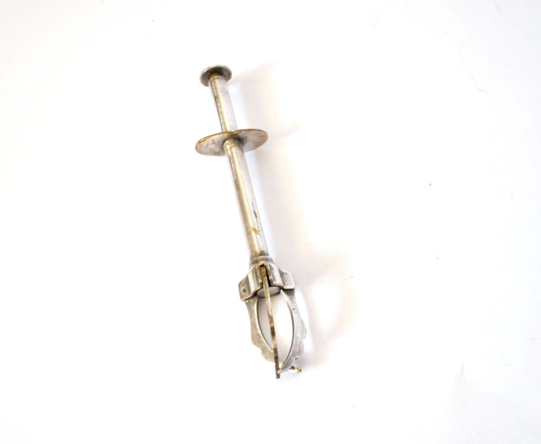 Vintage silver-plated ice sugar tongs "Crab Tongs"
