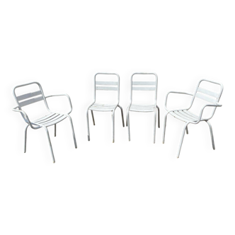 4 pièces chaises, fauteuils