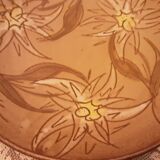 Dish ceramic cut vallauris handmade