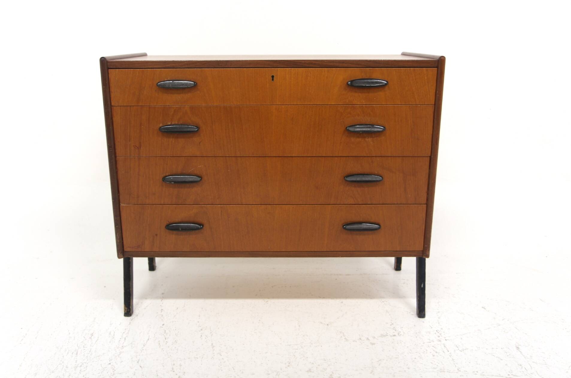 Scandinavian teak commode, Sweden, 1960