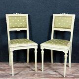 3-Room Louis XVI lacquered wood lounge