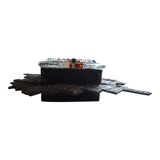 Poliarte Brutalist Wall Lamp by Albano Poli, 1970