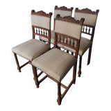 4 henry style chairs 2 restyled