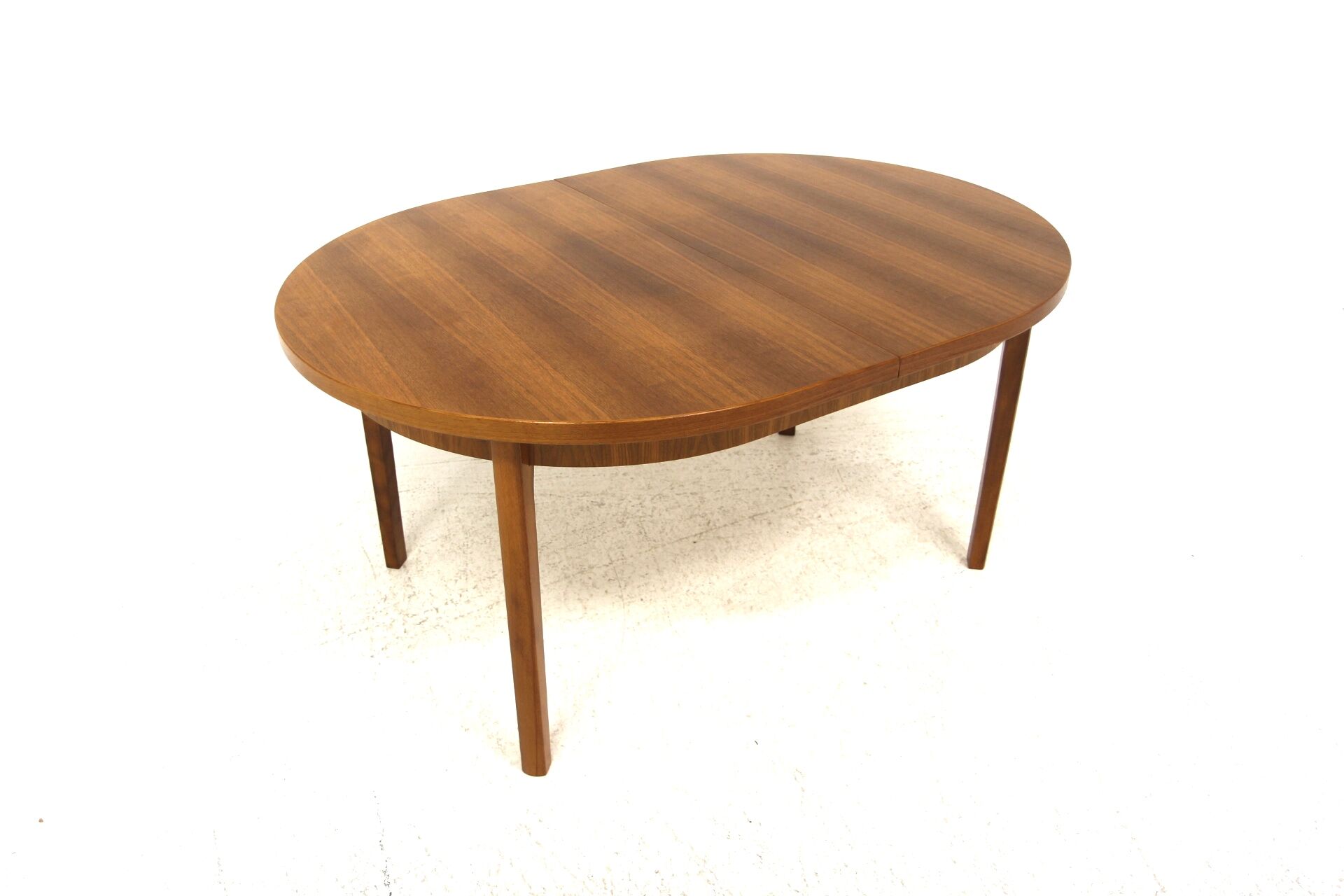 Scandinavian walnut dining table, Sweden, 1960